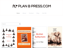 Tablet Screenshot of planbpress.com